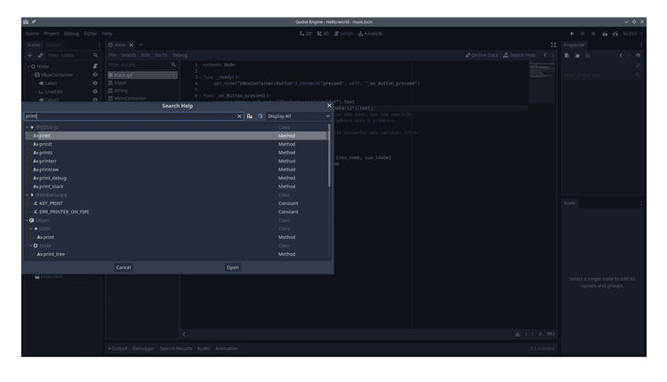 Development Environments: Godot GDScript Programming Setup · Franco Garcia