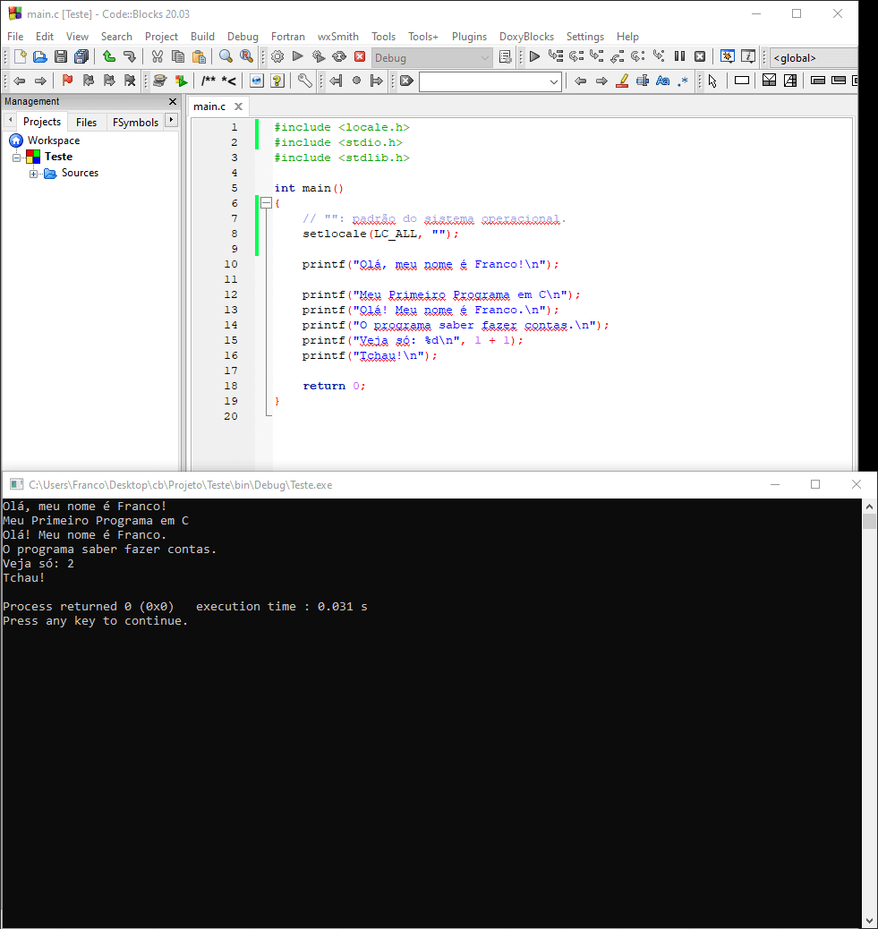 code blocks vs codelite